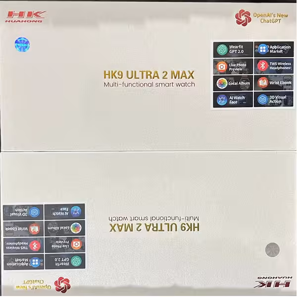 ساعت هوشمند مدل HK9 Ultra2 Max (فروش عمده و تک)