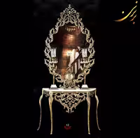 آینه و شمعدان آلومینیومی کد (12)