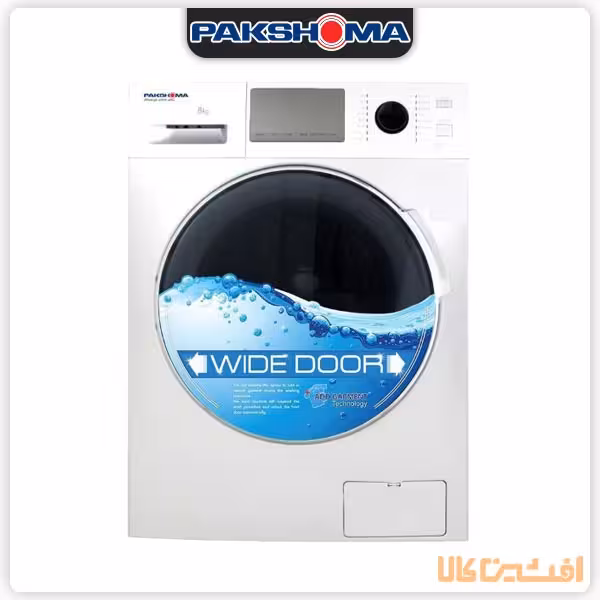 ماشین لباسشویی پاکشوما مدل WFI-84437 ظرفیت 8 کیلوگرم