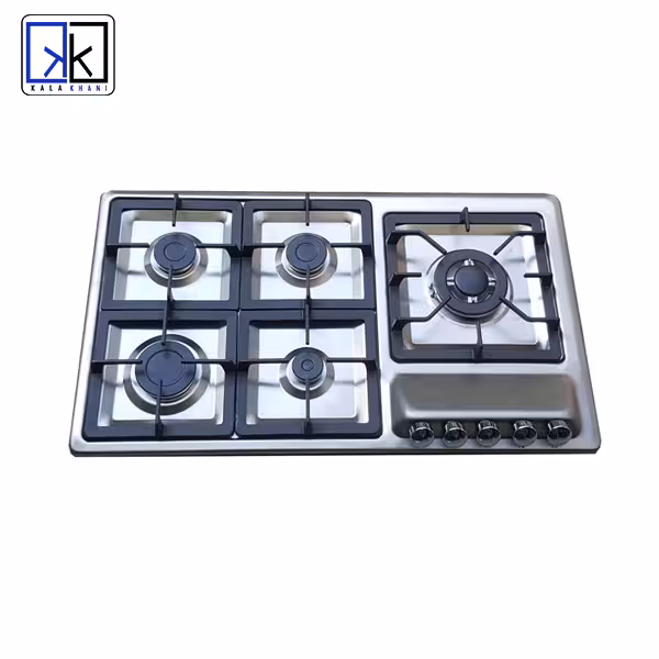 اجاق گاز صفحه ای استیل دنپاسر مدل اپکس TL