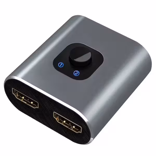 اسپلیتر/سوئیچر HDMI 2x1x2 ورژن [email protected] تی سی تراست مدل TC-HSW-212U