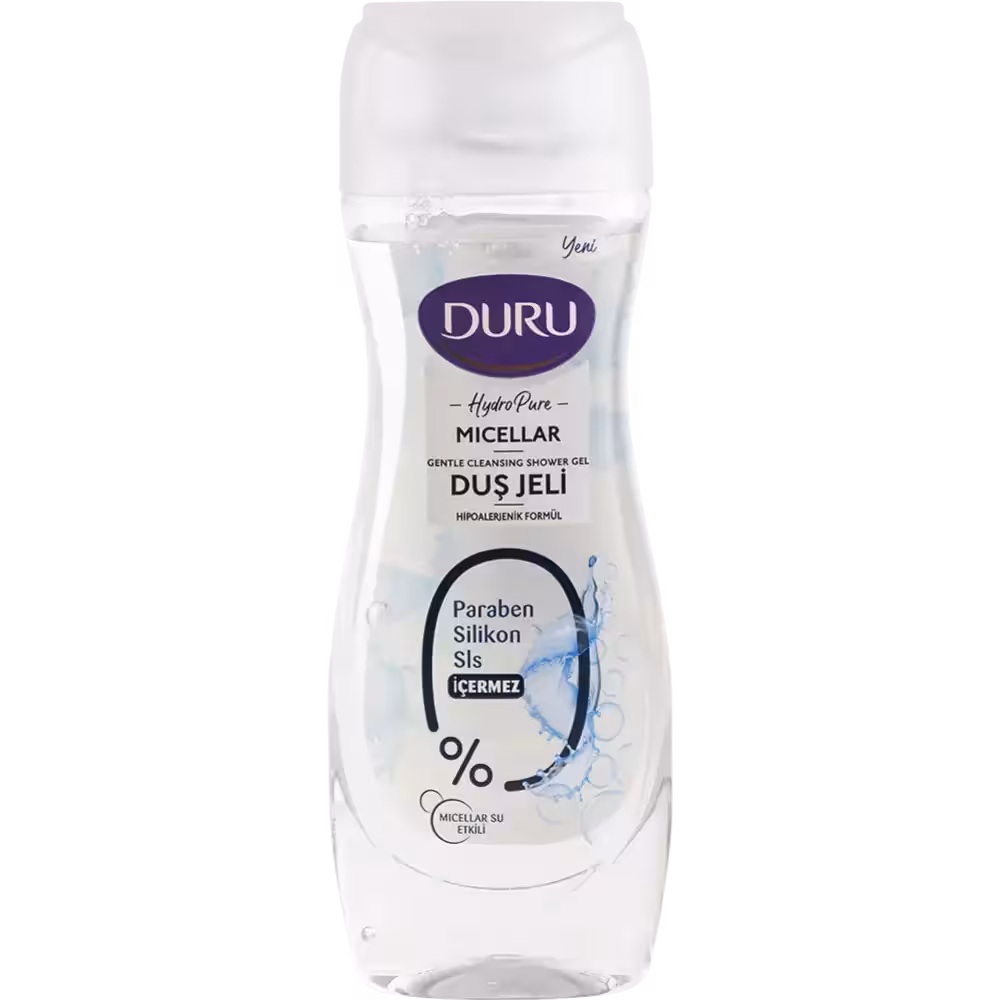 شامپو بدن حاوی میسلار دورو Duru مدل Hydro Pure | حجم 450 میل