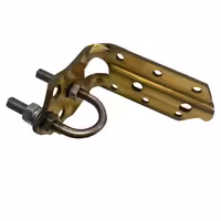 کلمپ نگهدارنده و پایه برق گیر دیواری برنجی (ASW)