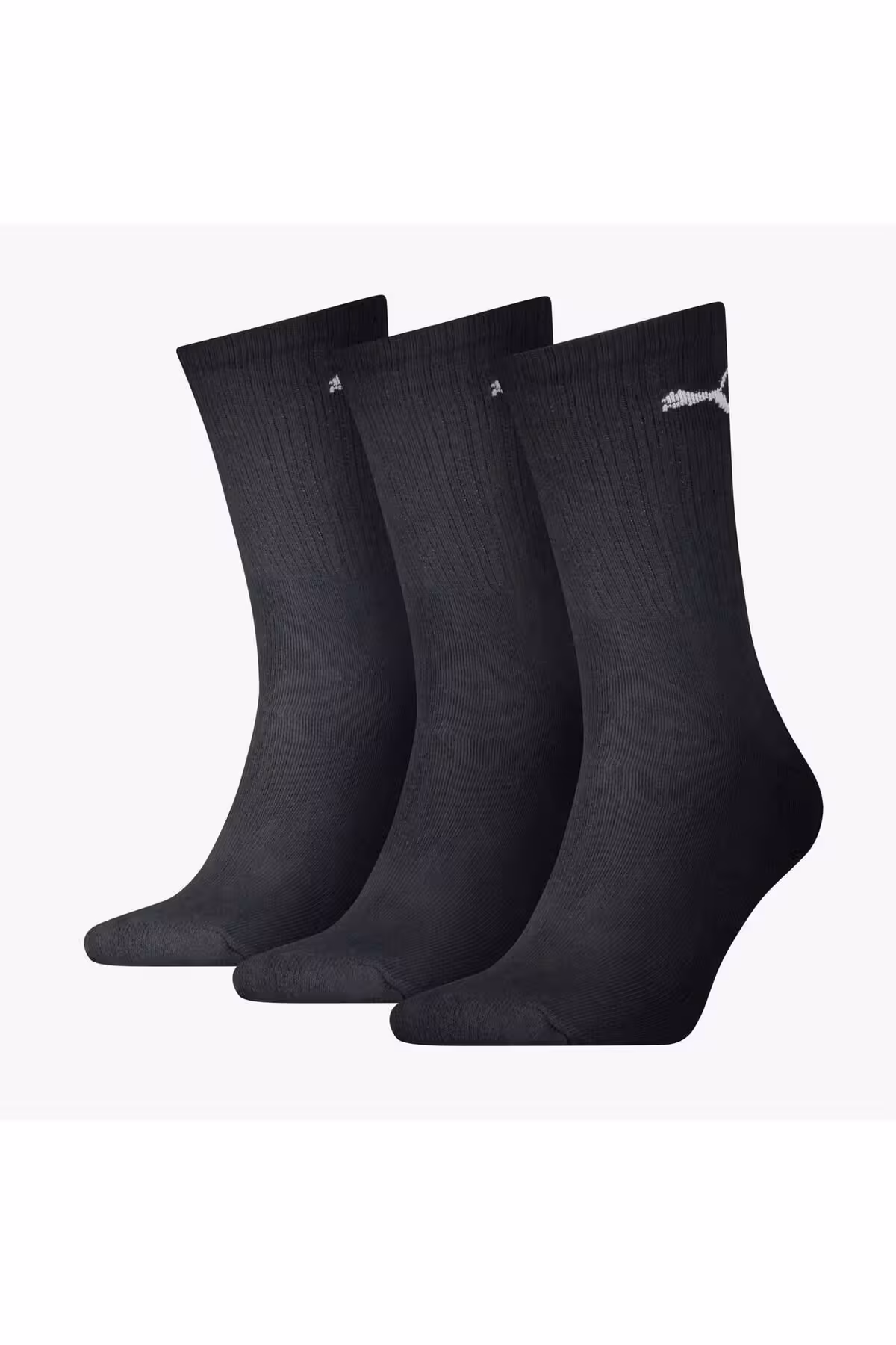 مردانه و زنانه جورابهای 3 قطعه سیاه ورزش 01 Puma