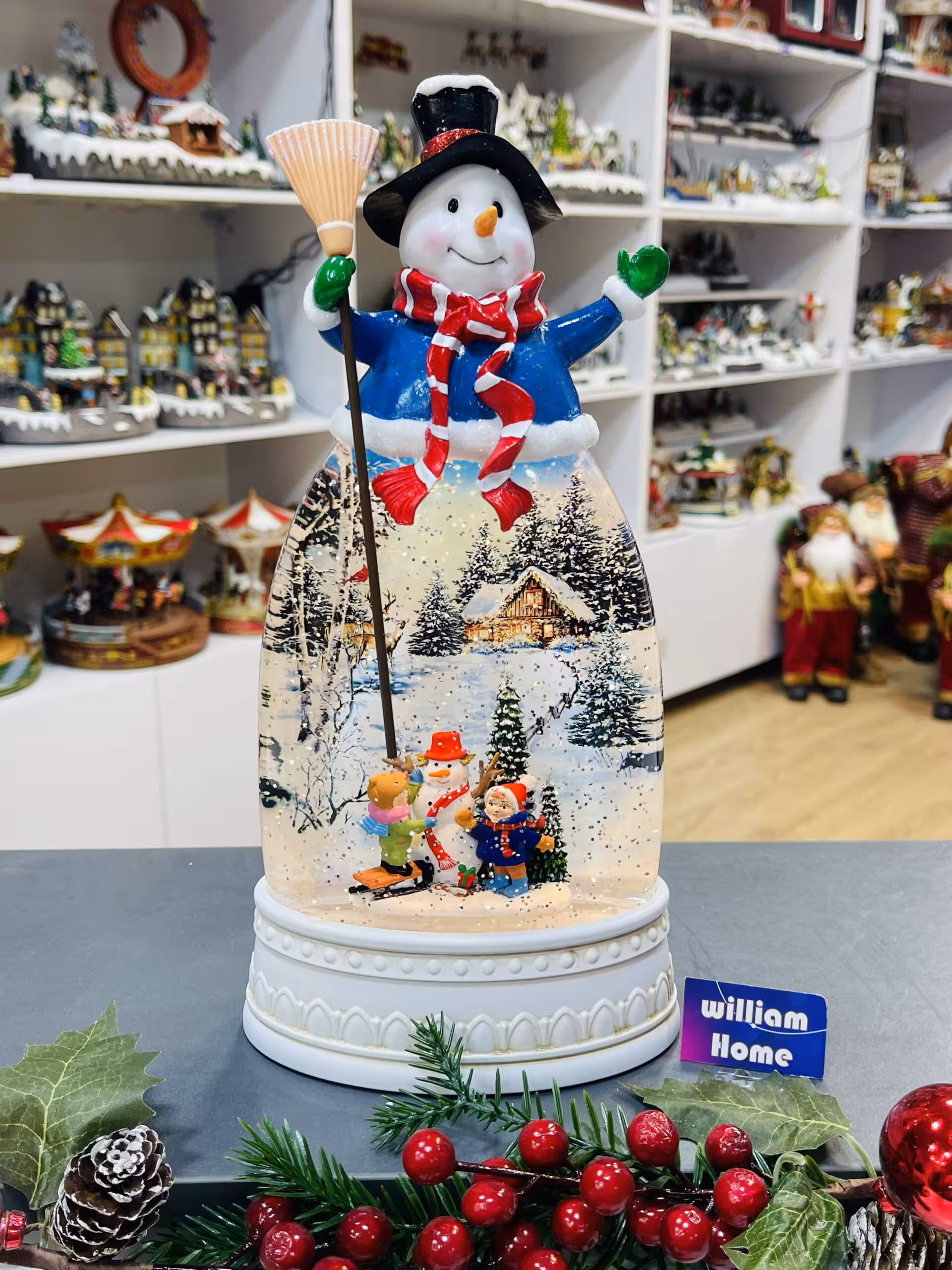 موزیک باکس آدم برفی کریسمس H