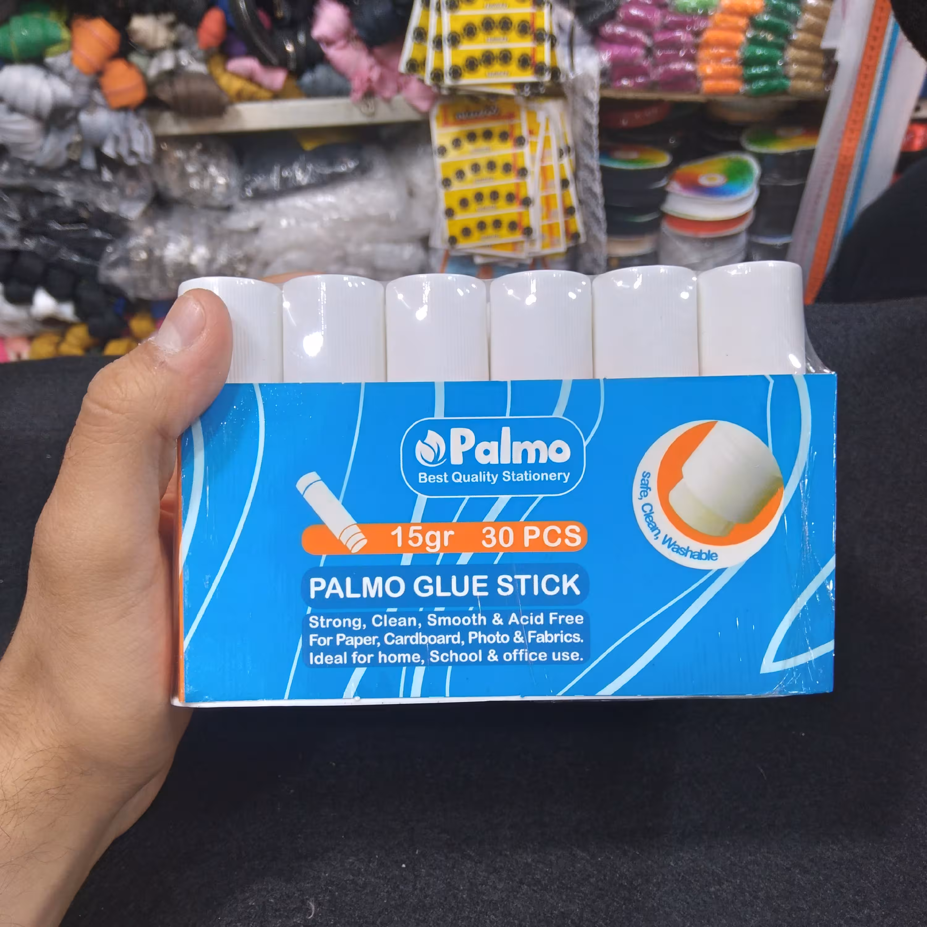 چسب ماتیکی 15 گرمی پالمو ضخیم (خرازی و خیاطی ) 