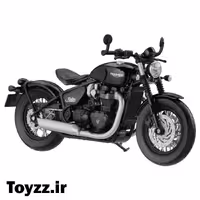 ماکت موتور ویلی طرح تریومف مدل BONNEVILLE BOBBER (مقیاس 1:12)
