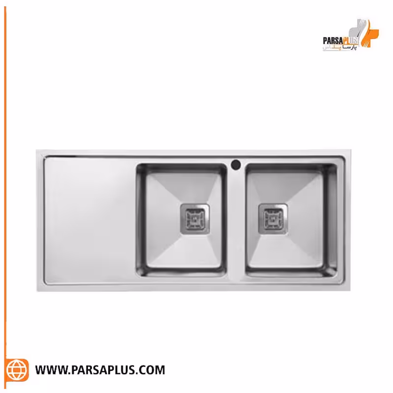سینک توکار مدل 952 استیل البرز