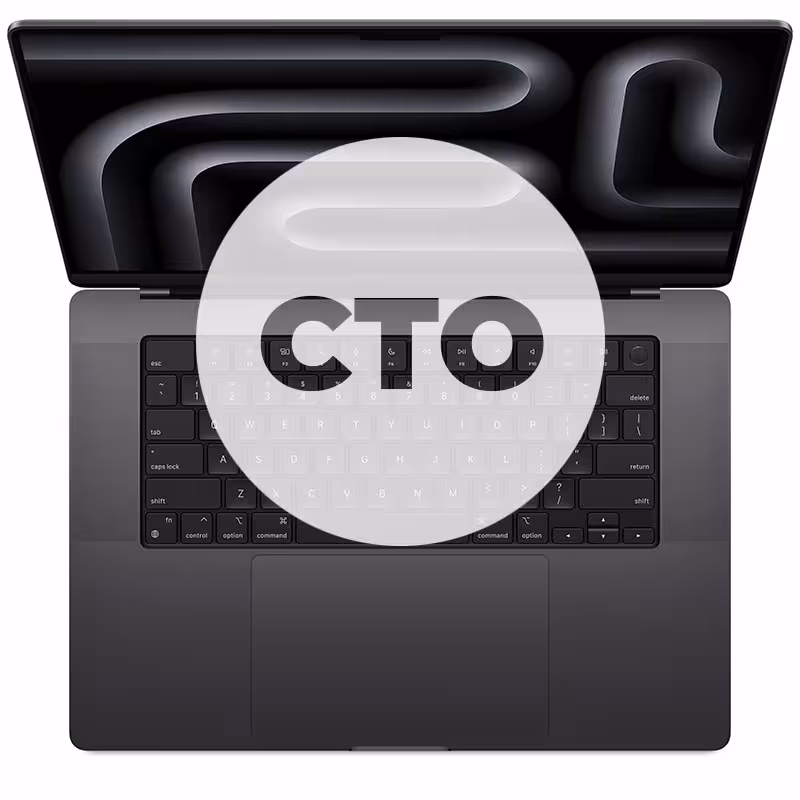 مک بوک پرو 16 اینچ M3 Pro کاستوم پردازنده 12core - 18core حافظه رم 18 گیگابایت ظرفیت 4 ترابایت SSD مشکی Z1AF0019N - Hiapple.ir