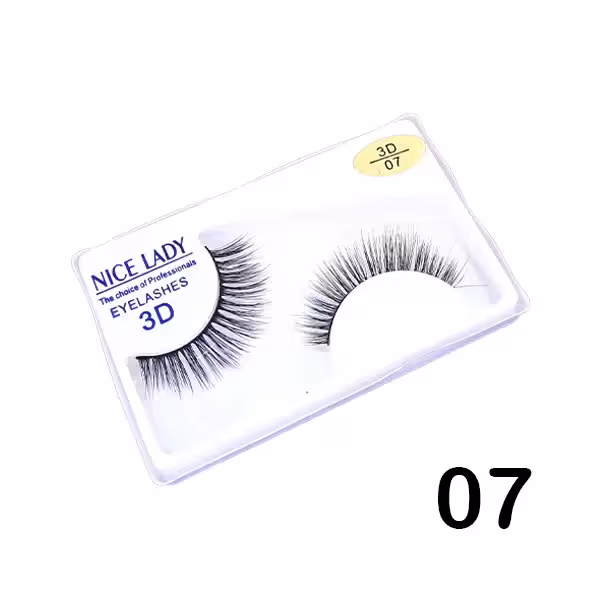 مژه جفتی 3D نایس لیدی شماره 07