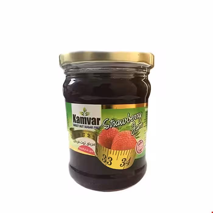 مربا آلبالو بدون قند کامور