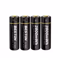 باتری قلمی قابل شارژ بستون مدل LION 2800mAh بسته 4 عددی