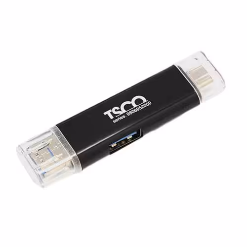 کارت خوان تسکو مدل TCR 952 با رابط USB 2 و TYPE-C