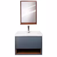 ست کابین روشویی و آینه چارسو مدل مارتا Marta (سایز 60)