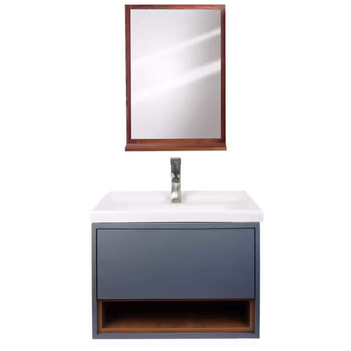 ست کابین روشویی و آینه چارسو مدل مارتا Marta (سایز 60)