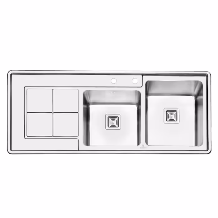سینک پرنیان استیل Ps 1213 توکار