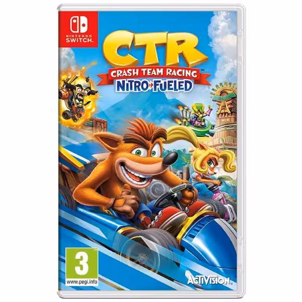 خرید دیسک بازی Crash Team Racing Nitro-Fueled برای Nintendo Switch (Openbox) با بهترین قیمت