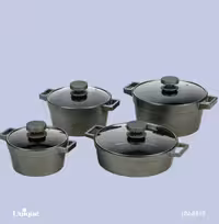 سرویس قابلمه 8پارچه کیهانی دیاموند یونیک کد UN-8510