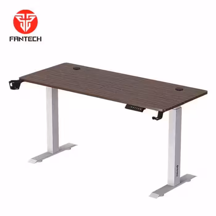 میز گیمینگ Fantech Desk GD914 Brown با تنظیم ارتفاع برقی