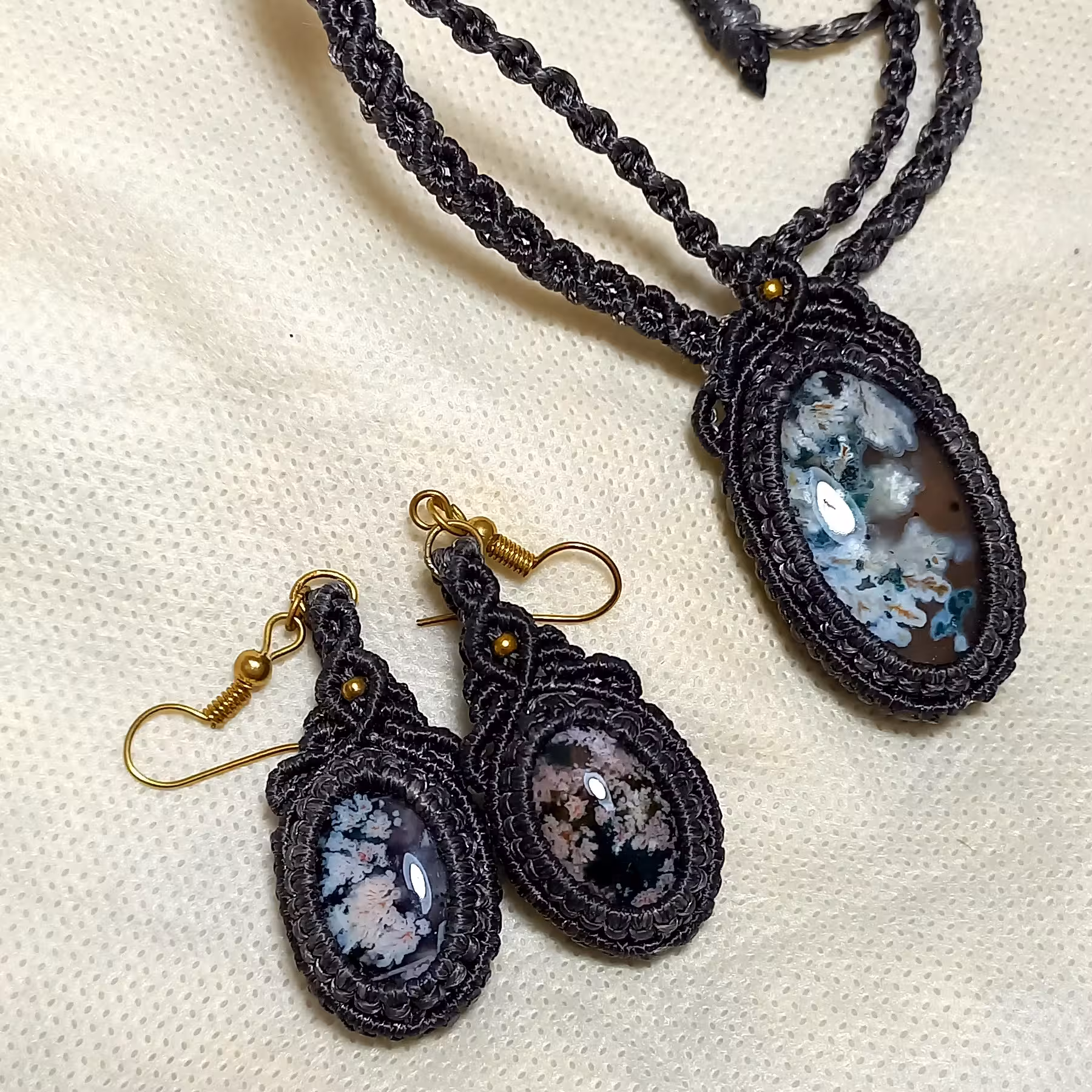 نیم ست عقیق