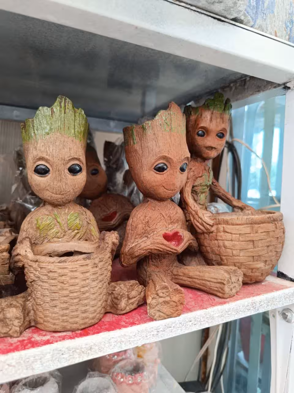 گلدان عروسکی مدل گروت قلبی