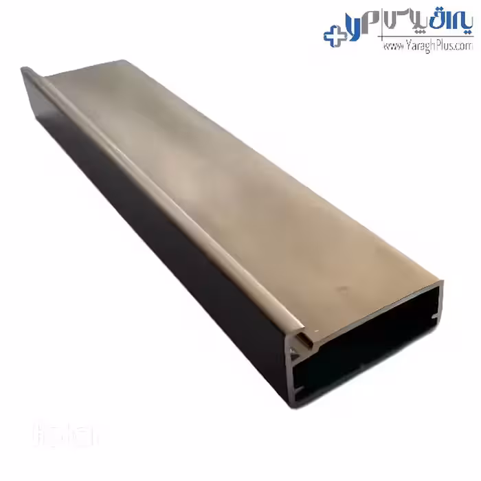 پروفیل درب شیشه ای کابینت رنگ شامپاینی