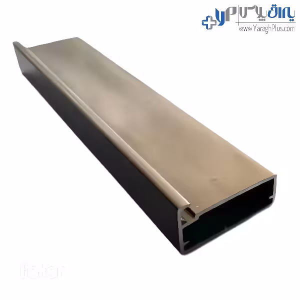 پروفیل درب شیشه ای کابینت رنگ شامپاینی