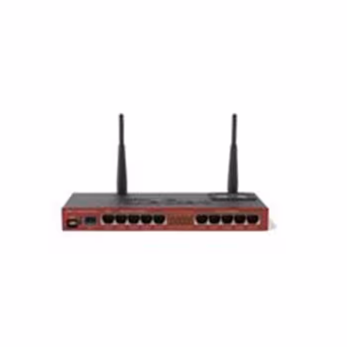 روتر وایرلس 10 پورت میکروتیک مدل RB2011UiAS-2HnD-IN