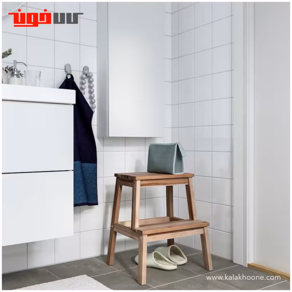 چهار پایه چوبی ایکیا مدل BEKVAM