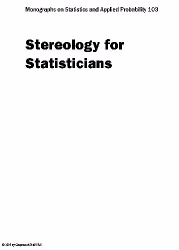 خرید و دانلود نسخه کامل کتاب Stereology for Statisticians