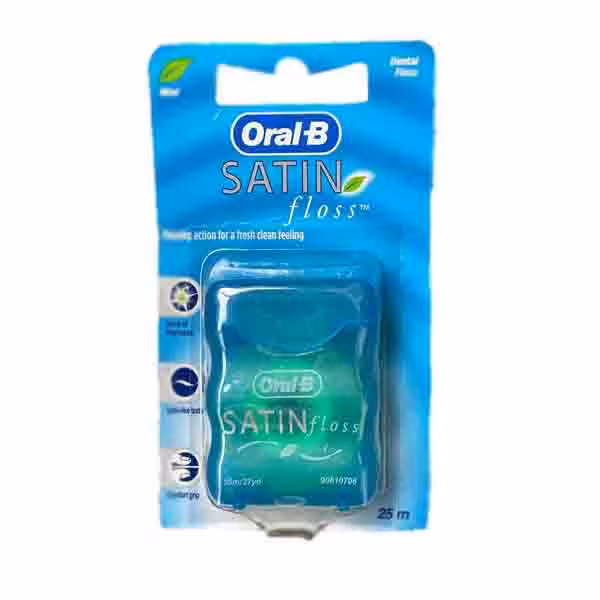 نخ دندان اورال بی ساتین فلاس Oral b satin floss