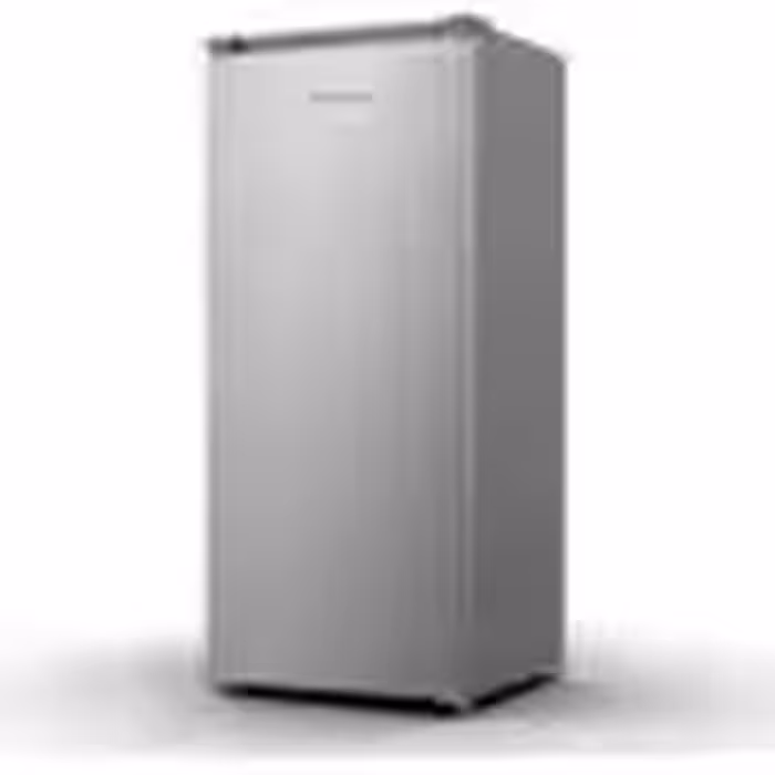 یخچال فریزر تک درب 220 لیتری کروم مدل KROME KR-RDC220H رنگ سیلور