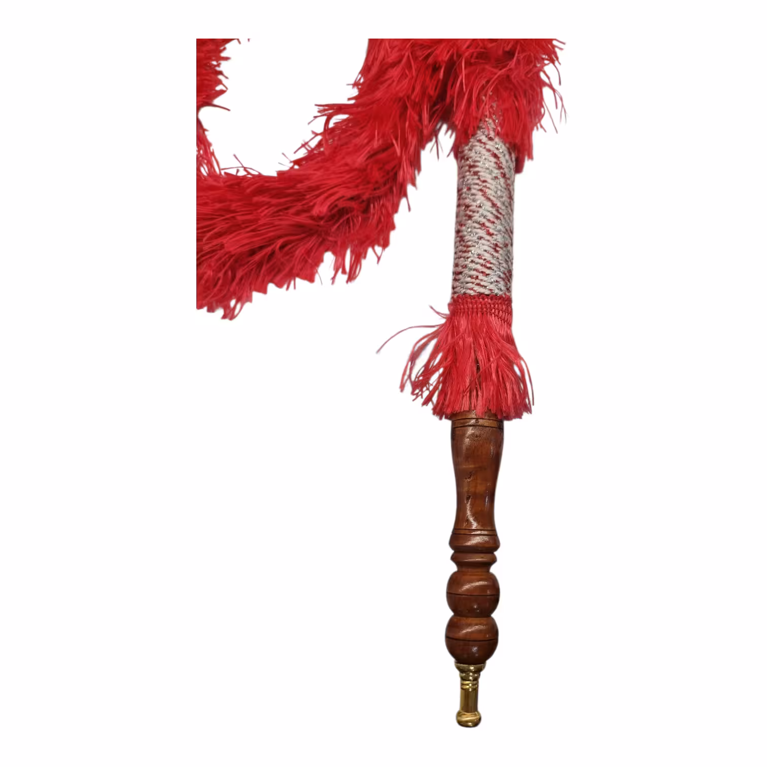 شلنگ پر دسته چوبی