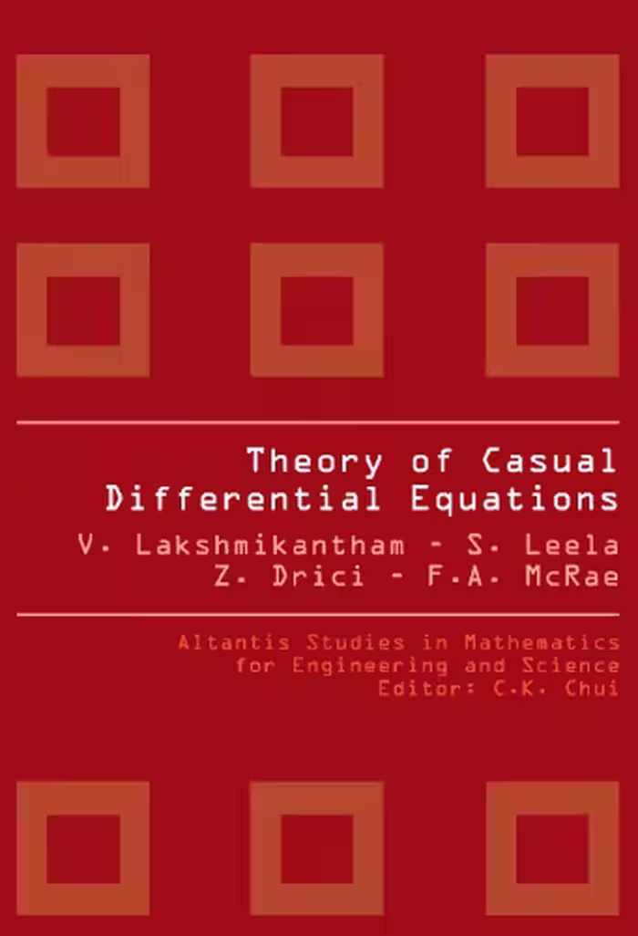 خرید و دانلود نسخه کامل کتاب Theory of causal differential equations