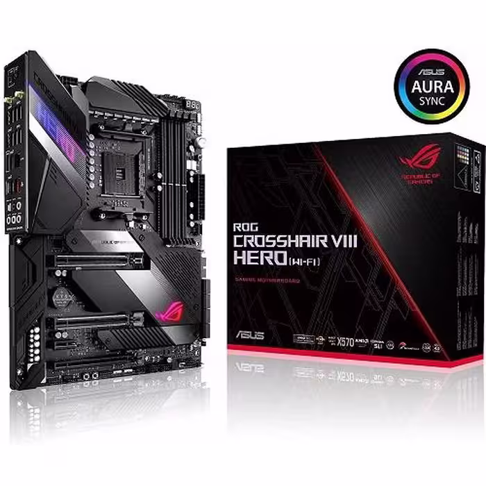 مادربرد ایسوس مدل ROG Crosshair VIII Hero WI-FI