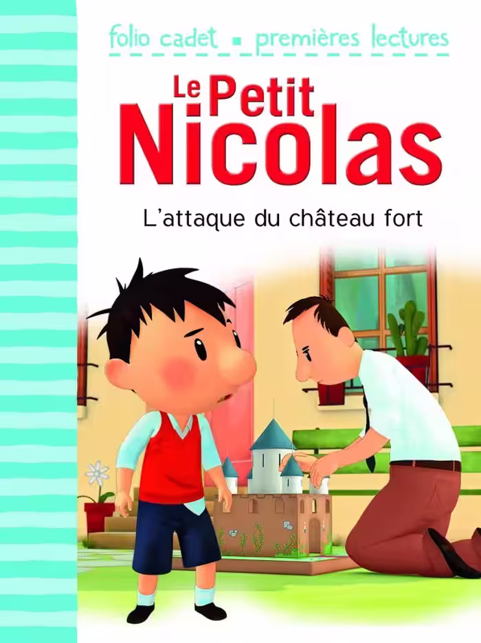 کتاب داستان فرانسوی نیکولای کوچولو | حمله به قلعه LE PETIT NICOLAS | L’attaque du château fort