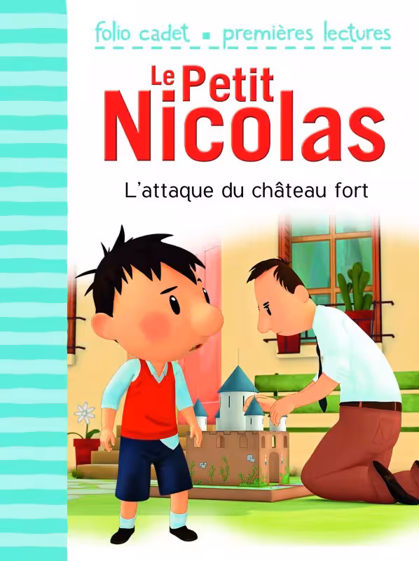 کتاب داستان فرانسوی نیکولای کوچولو | حمله به قلعه LE PETIT NICOLAS | L’attaque du château fort