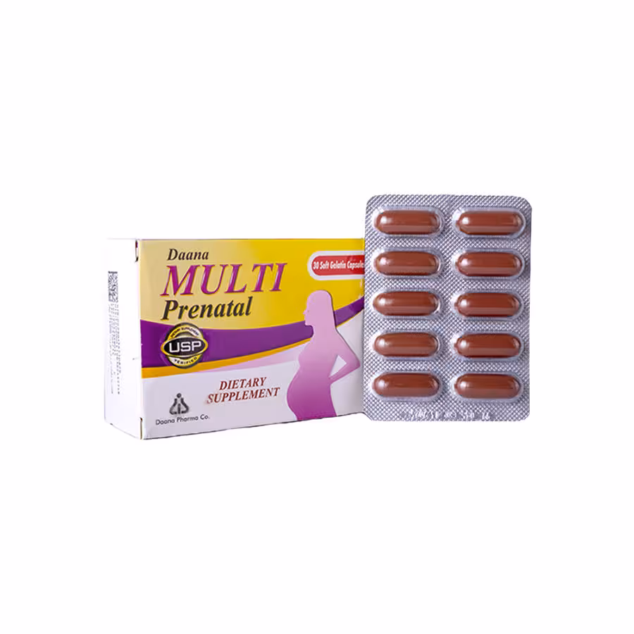 کپسول مولتی پریناتال دانا | 30 عددی