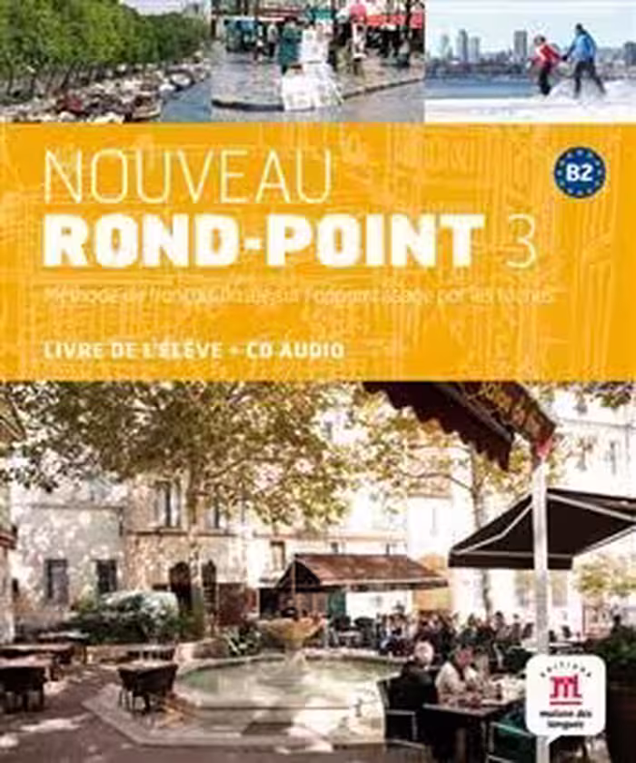 کتاب زبان فرانسوی روند پوینت Nouveau Rond-Point 3   Cahier