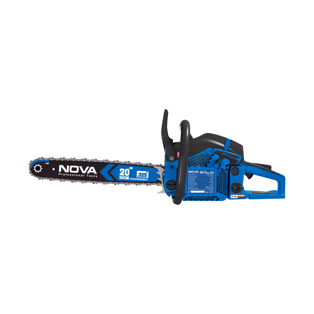 اره زنجیری بنزینی 58 سی سی 50 سانتی متر نووا مدل 9248