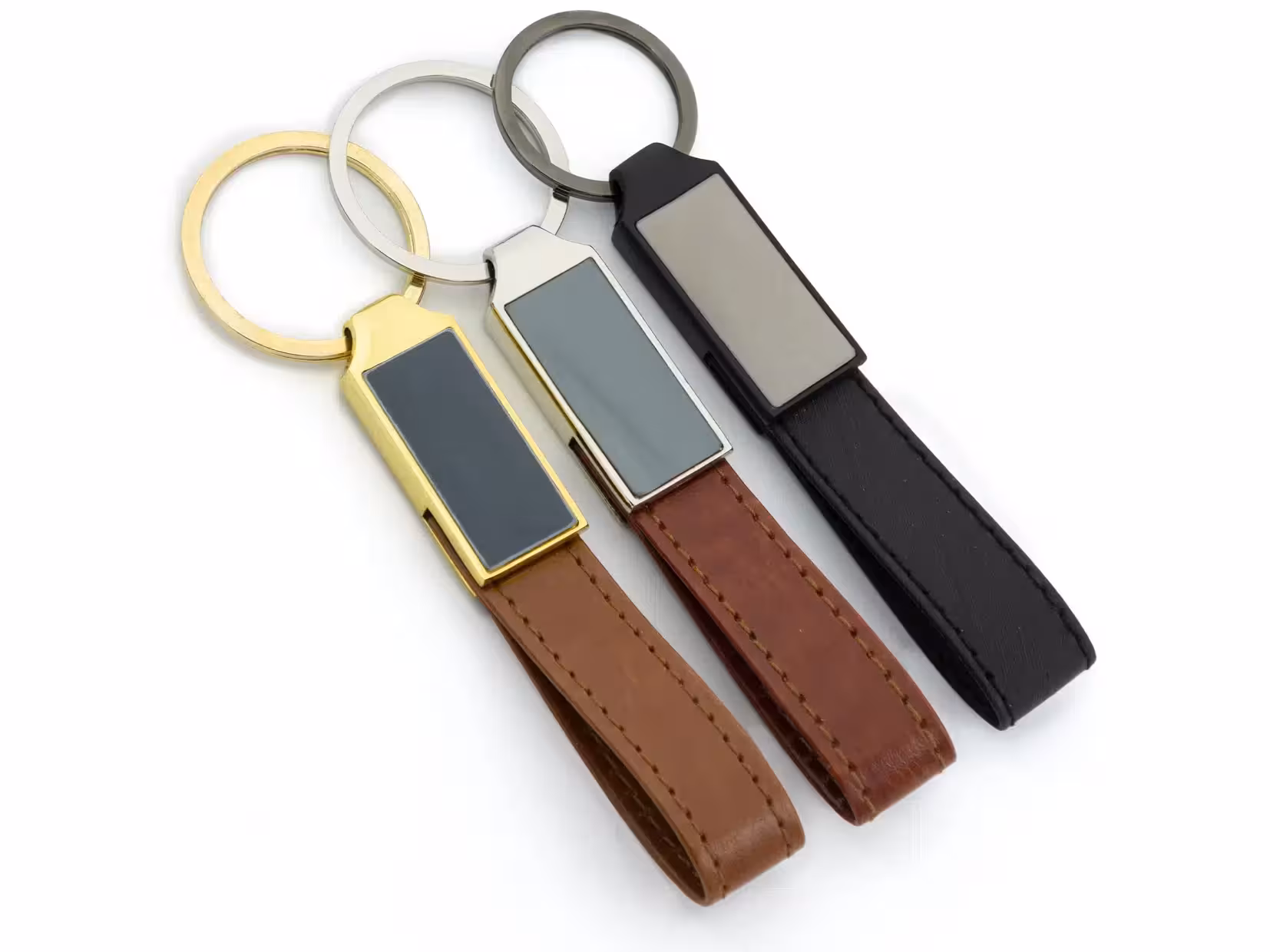 جاکلیدی چرم مصنوعی و یراق فلزی کد J-PERb11