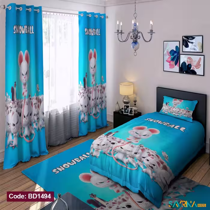 ست اتاق خواب طرح موش کد BD1494