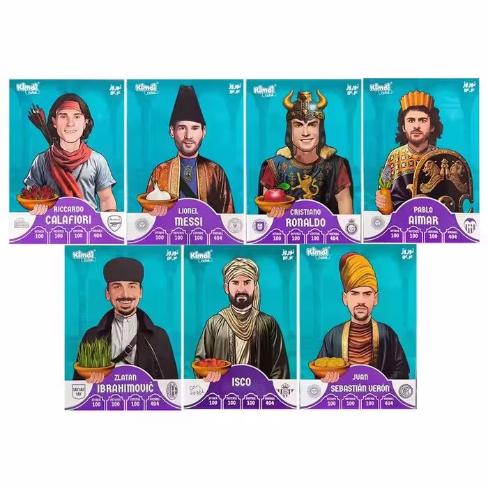 اسباب بازی زینتی کیمدی مدل نوروزی مجموعه 7 عددی