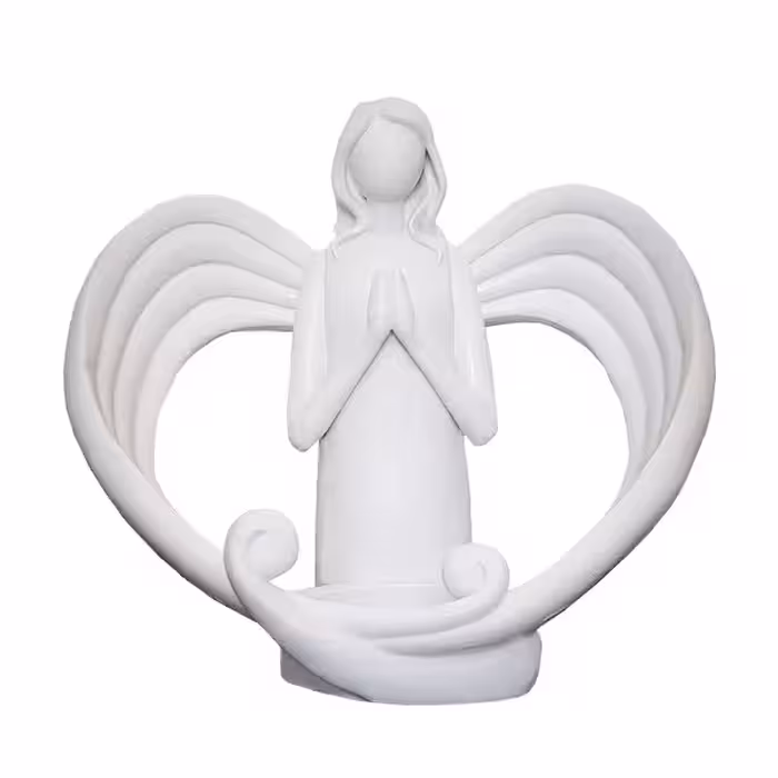 شمعدان مدل فرشته دعاگو مدرن مینیمال مناسب برای شمع وارمر