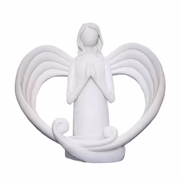 شمعدان مدل فرشته دعاگو مدرن مینیمال مناسب برای شمع وارمر