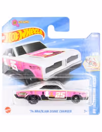 ماشین دکوری مدل 74Brazilian Dodge Charger برند Hot Wheels