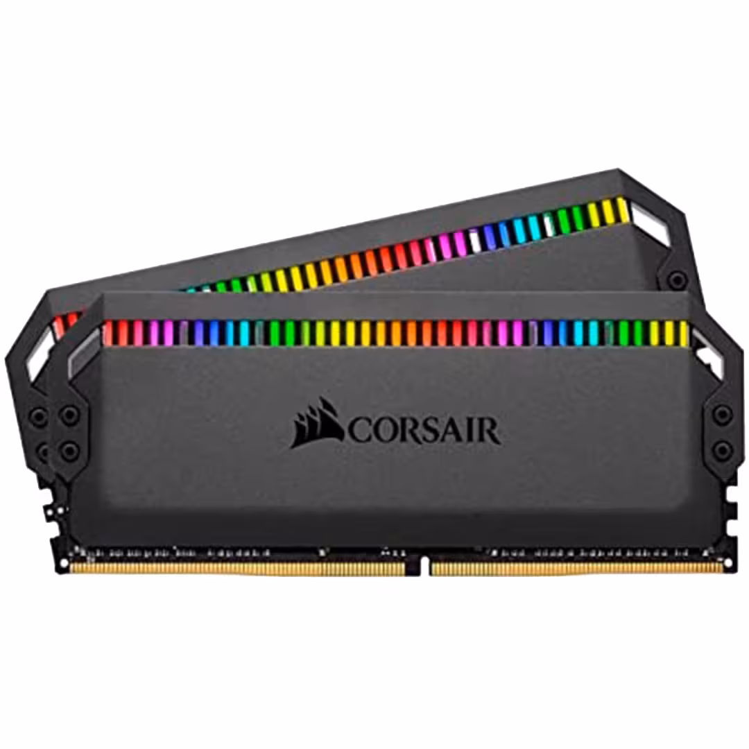 رم کورسیر Dominator Platinum RGB Black 32GB 16GBx2 4000MHz CL19