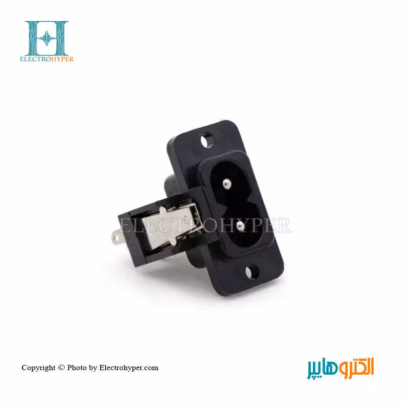 جک تغذیه نری ضبطی (رو پنلی)