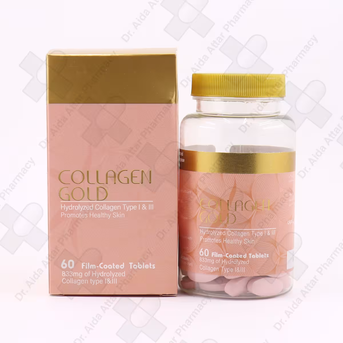 قرص کلاژن گلد آدریان 60 عدد