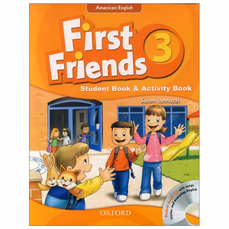 کتاب American English First Friends 3 اثر Susan lannuzzi انتشارات واژه اندیش